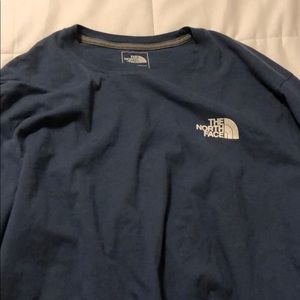 North face long sleeve tee shirt